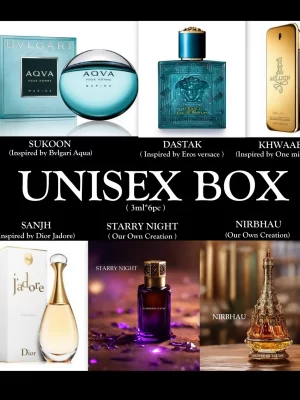 Patrimoine Luxury Perfume Oil Gift Set Unisex Premium ( 6 pc * 3ml )