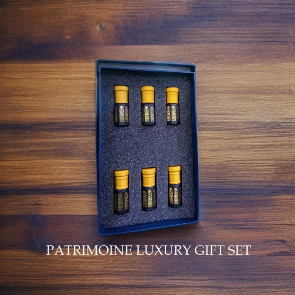 Patrimoine Luxury Perfume Oil Gift Set BOYS Premium ( 6 pc * 3ml )