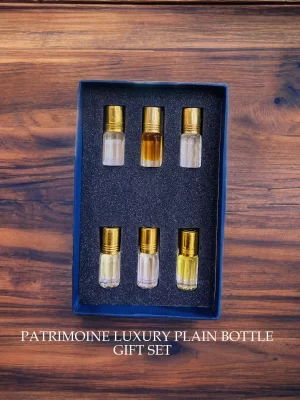 Patrimoine Luxury Perfume Oil Gift Set Unisex Regular bottle ( 6 pc * 3ml )