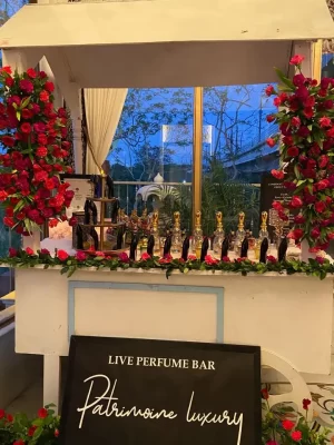 Live Perfume Designer Bar 30ml 100 guest ( WITHIN DELHI )