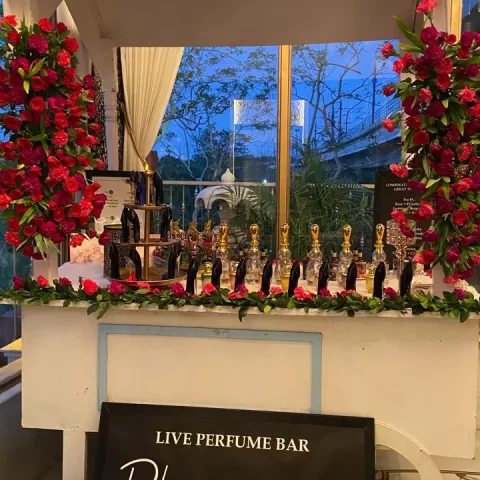 Live Perfume Designer Bar 30ml 100 guest ( WITHIN DELHI )