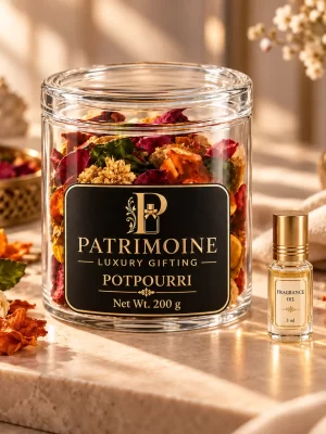 Potpourri Jar with 3 ml Fragrance