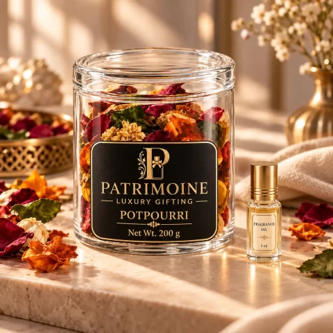 Potpourri Jar with 3 ml Fragrance