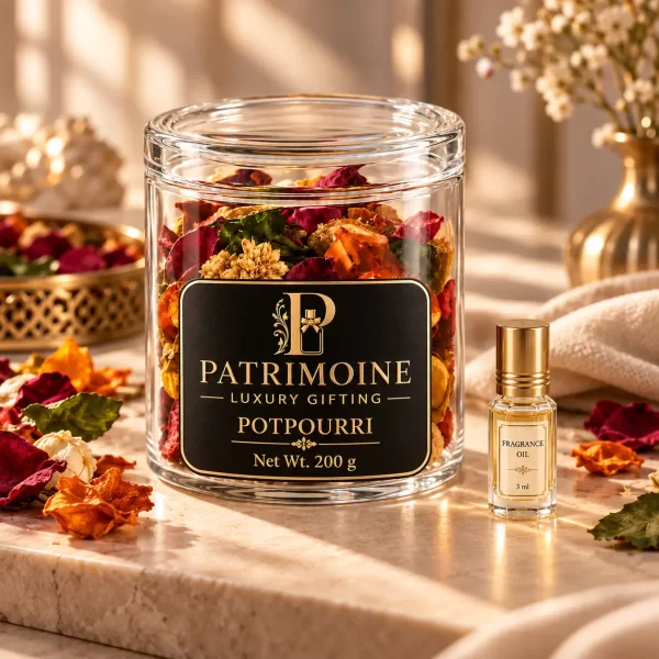 Potpourri Jar with 3 ml Fragrance